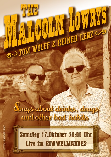 The Malcolm-Lowrys am 17.10.2026 im Riwwelmaddes