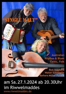 Single Malt - Live im Riwwelmaddes - 27.1.2024
