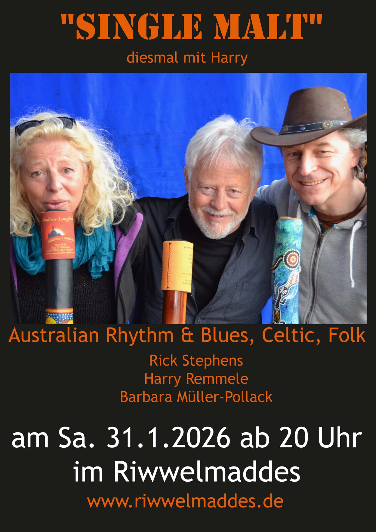 31.01.2026 Live Music mit Single Malt